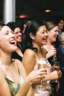 [appreciative crowd]